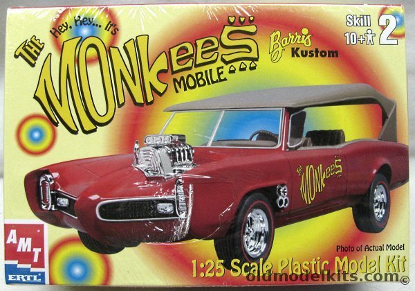 AMT 1/25 The Monkees Mobile, 30259 plastic model kit